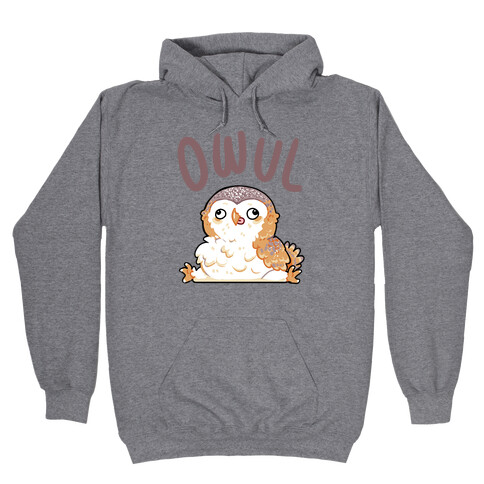 Derpy Owl Owul Hooded Sweatshirt