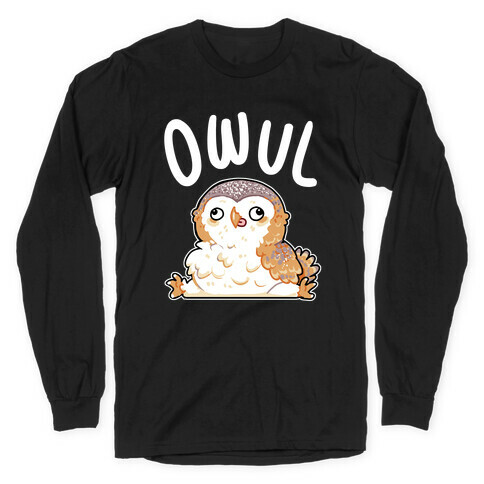 Derpy Owl Owul Long Sleeve T-Shirt