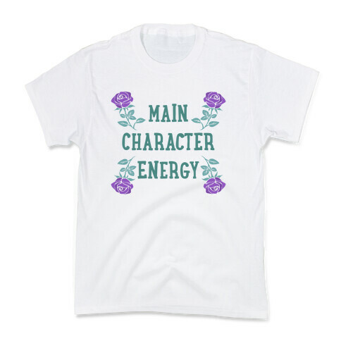 Main Character Energy Kids T-Shirt