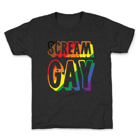 Scream Gay Kids T-Shirt