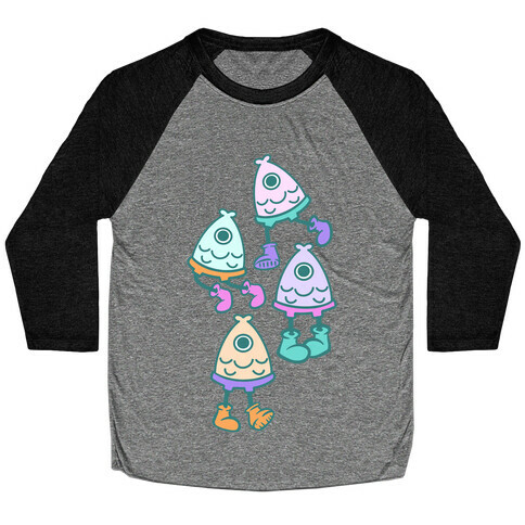 Fish Leggies  Baseball Tee