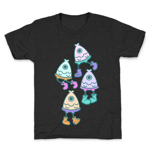 Fish Leggies  Kids T-Shirt