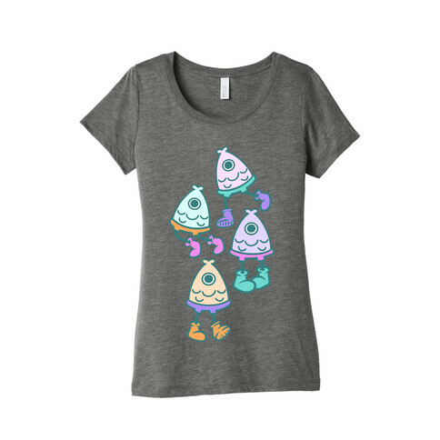 Fish Leggies  Womens T-Shirt