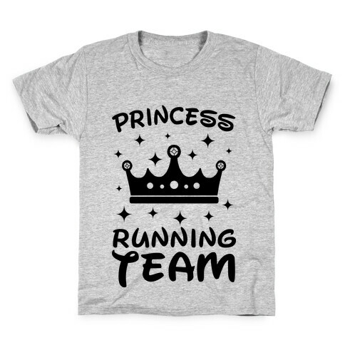 Princess Running Team Neon Kids T-Shirt