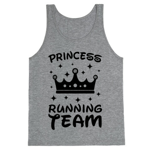 Princess Running Team Neon Tank Top