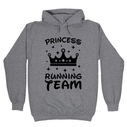 Princess Running Team Neon Hooded Sweatshirt