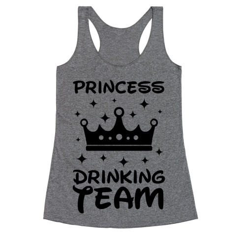 Princess Drinking Team Racerback Tank Top