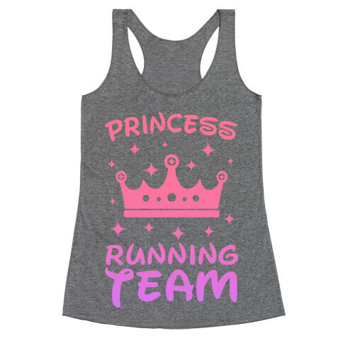 Princess Running Team Racerback Tank Top