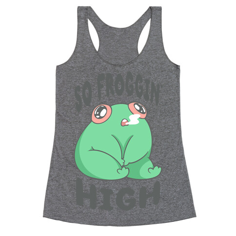 So Froggin' High Racerback Tank Top