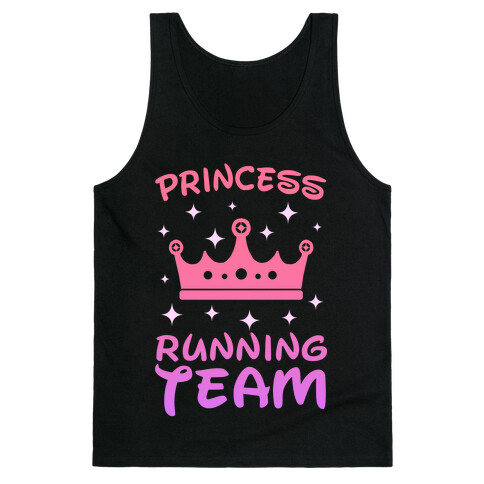 Princess Running Team (sunset) Tank Top