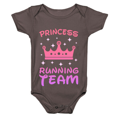 Princess Running Team (sunset) Baby One-Piece