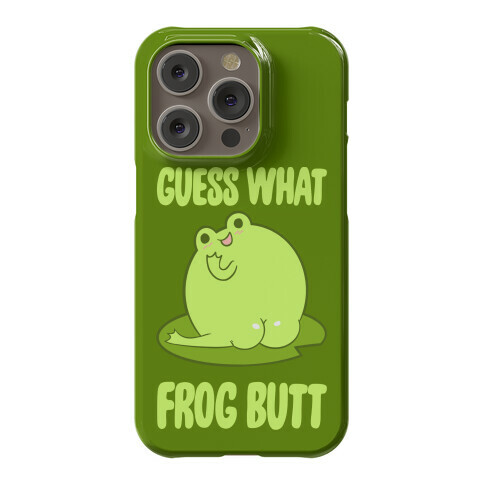 Guess What Frog Butt Pillows