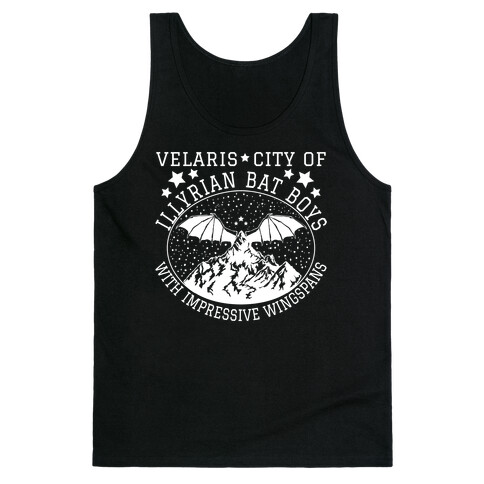 City Of Illyrian Bat Boys With Impressive Wingspans Tank Top
