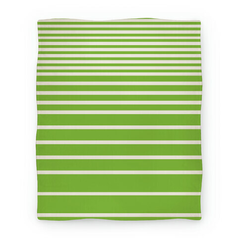 Green Stripe Blanket Blanket