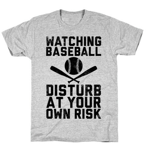 Watching Baseball (Vintage) T-Shirt