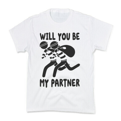 Will You Be My Partner? Kids T-Shirt