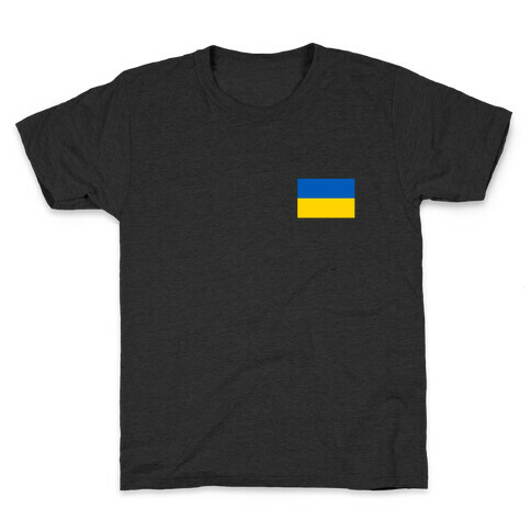 Flag Of Ukraine Kids T-Shirt