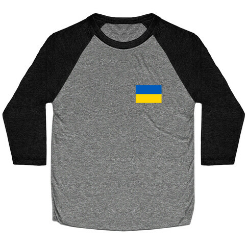 Flag Of Ukraine Baseball Tee