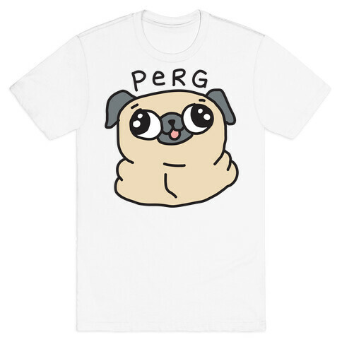 Perg Derpy Pug T-Shirt