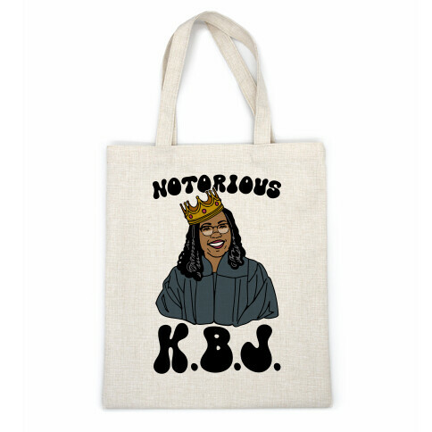 Notorious KBJ Ketanji Brown Jackson  Casual Tote