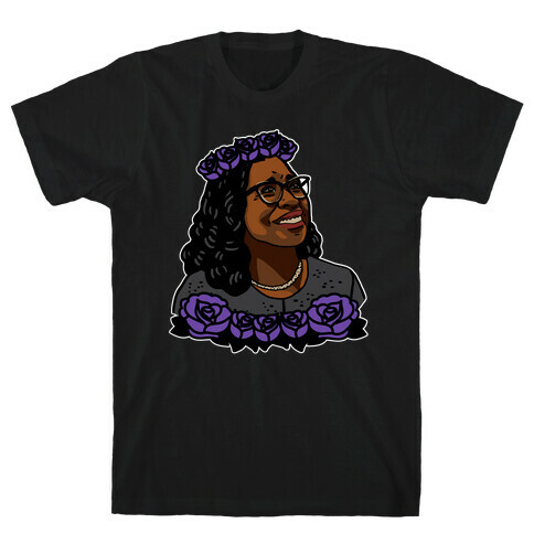 Ketanji Brown Jackson Flower Crown T-Shirt