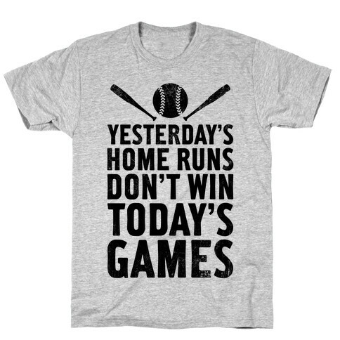 Yesterday's Home Runs (Vintage) T-Shirt