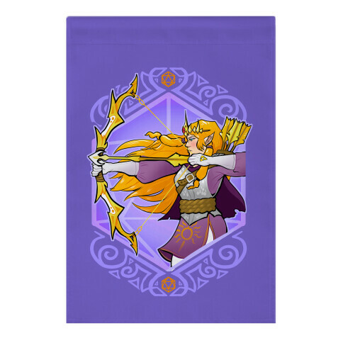 DnD Princesses: Zelda Archer Garden Flag