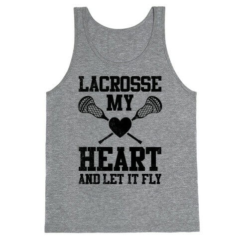 Lacrosse My Heart (Vintage) Tank Top