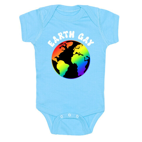 Earth Gay Baby One-Piece