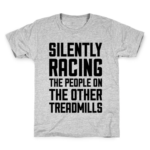 Silently Racing Kids T-Shirt