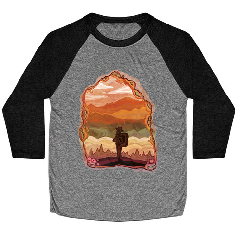 Wanderlust Agate Baseball Tee