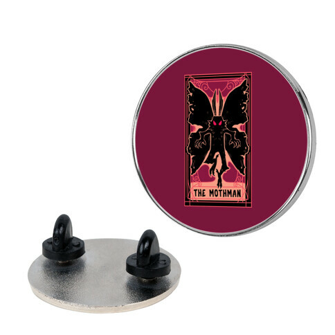 The Mothman Tarot Pin