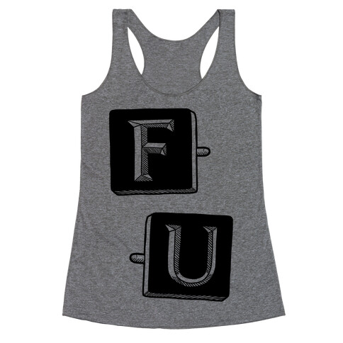 Frank Underwood Cufflinks Racerback Tank Top