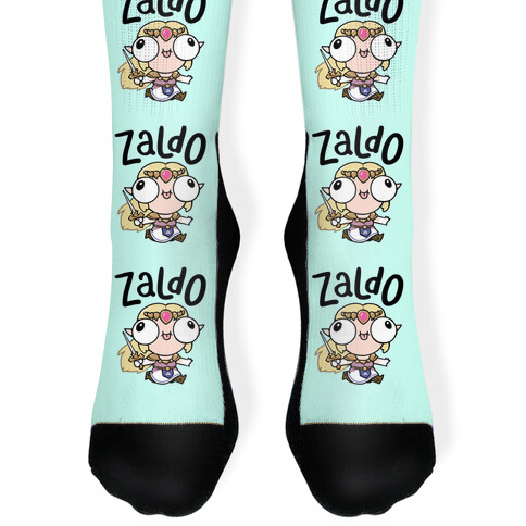 Derpy Zelda Zaldo Sock