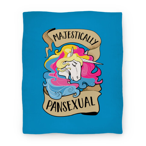 Majestcially Pansexual Blanket