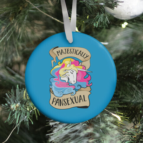 Majestcially Pansexual Ornament