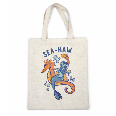 Sea-Haw Cowgirl Mermaid Casual Tote