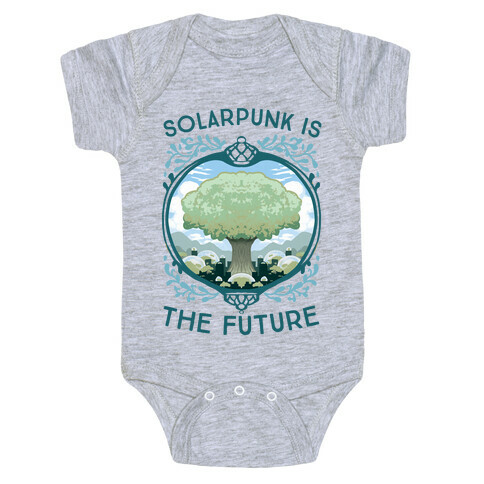 Solarpunk Is The Future Baby One-Piece