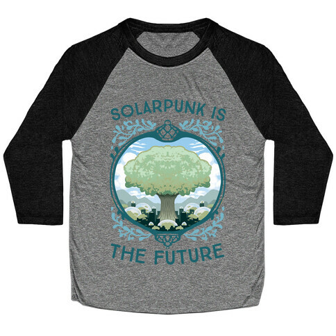 Solarpunk Is The Future Baseball Tee