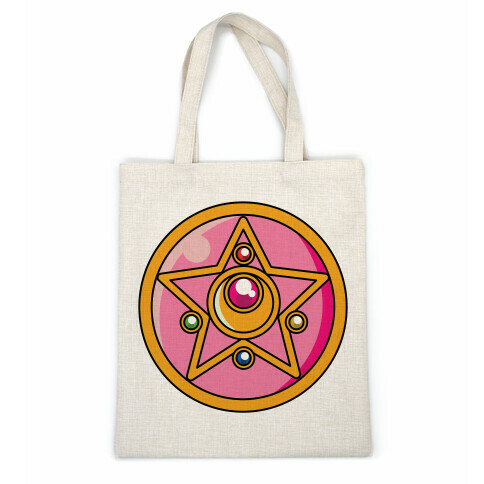 Sailor Moon Crystal Star Brooch Casual Tote