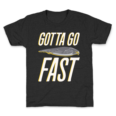 Gotta Go Fast Falcon Parody Kids T-Shirt