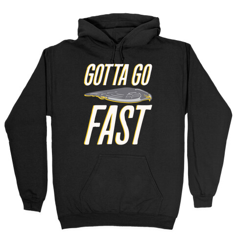Gotta Go Fast Falcon Parody Hooded Sweatshirt