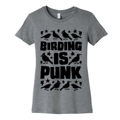 Birding Is Punk Womens T-Shirt