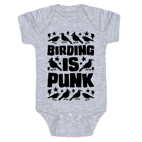 Birding Is Punk Baby One-Piece