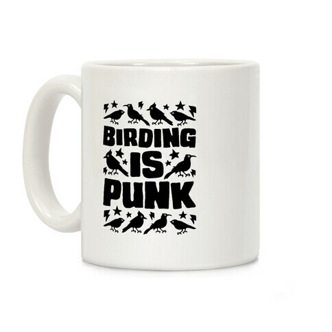 Birding Is Punk Coffee Mug