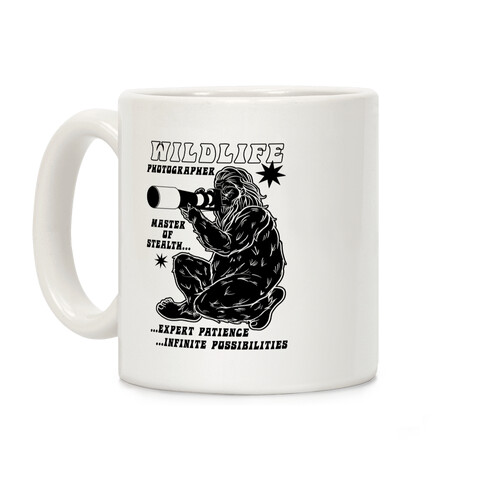 Wildlife Photographer Bigfoot Coffee Mug