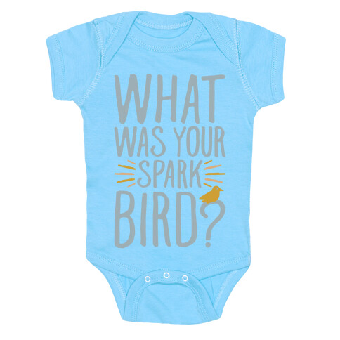 What Was Your Spark Bird Baby One-Piece