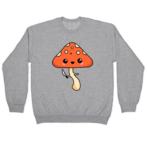 Mushroom With Knife Pullover