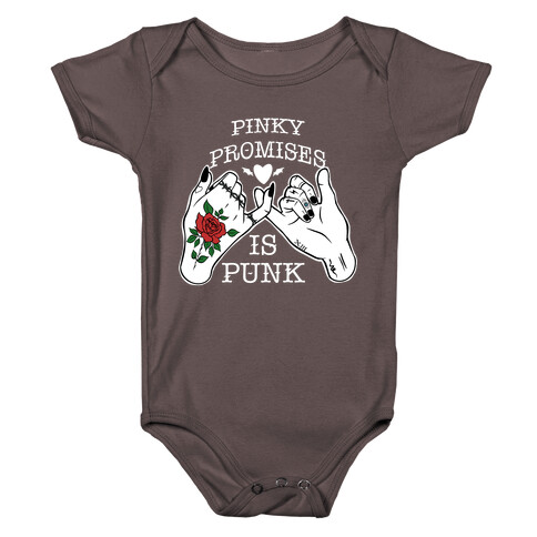 Pinky Promises Is Punk Baby One-Piece