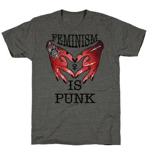 Feminism Is Punk Hooded Sweatshirts